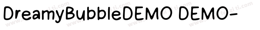 DreamyBubbleDEMO DEMO字体转换